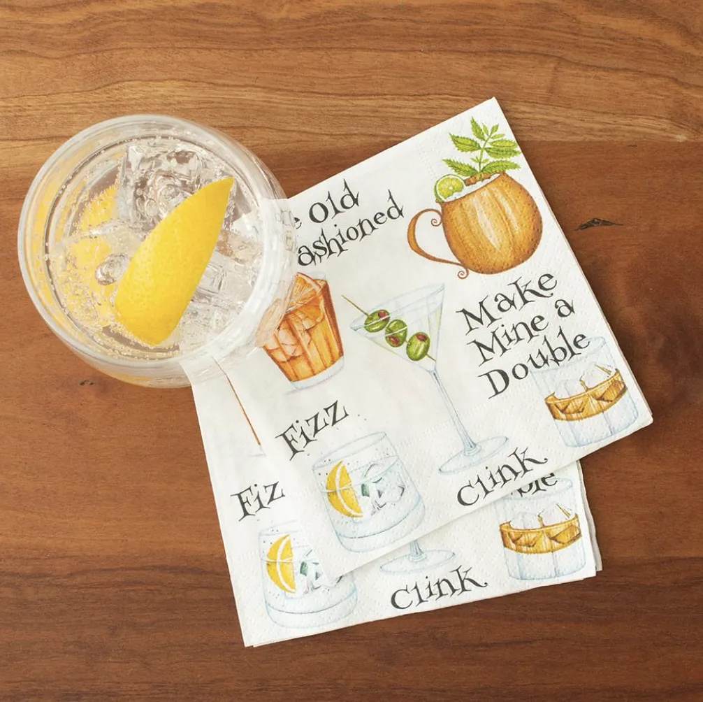 Cocktail Hour Cocktail Napkins