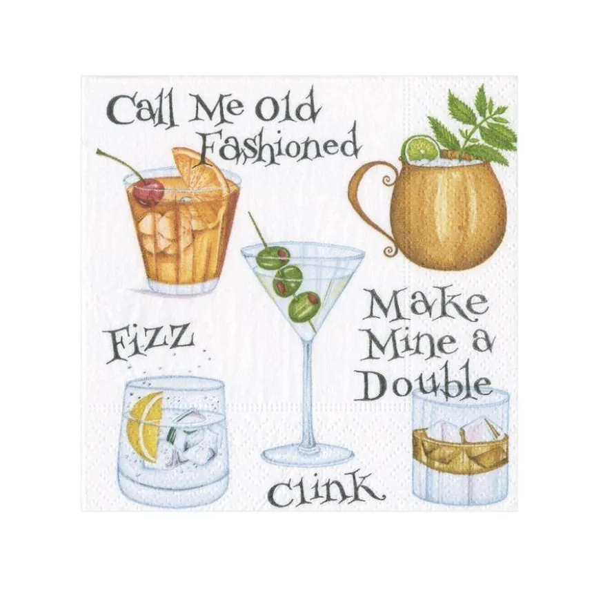 Cocktail Hour Cocktail Napkins