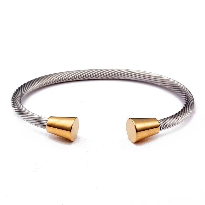 Felix Stainless Steel Cuff Bracelet