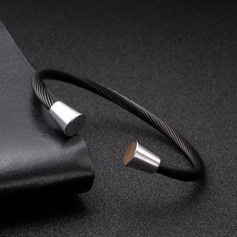 Felix Stainless Steel Cuff Bracelet