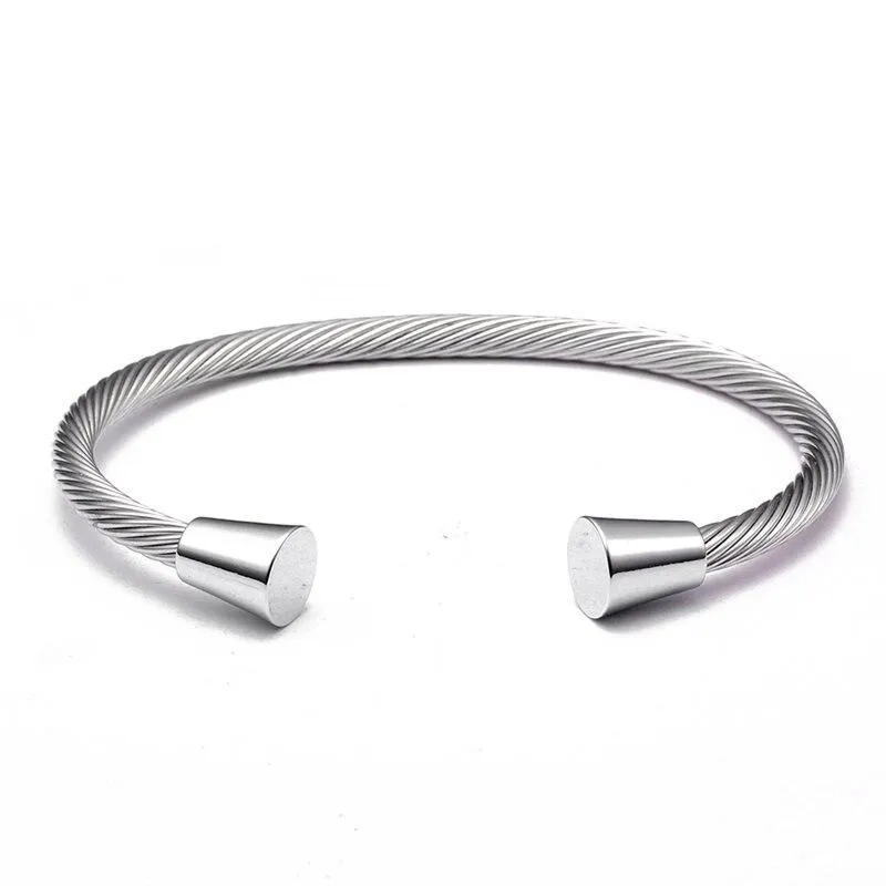 Felix Stainless Steel Cuff Bracelet