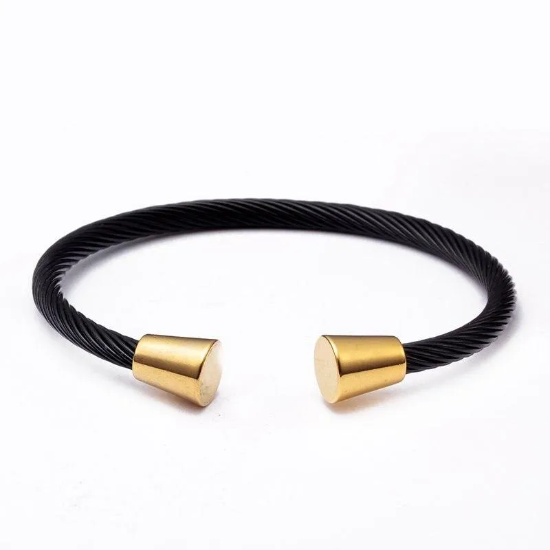 Felix Stainless Steel Cuff Bracelet
