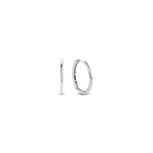 Milano Hoop Earrings - Silver - 7789SI