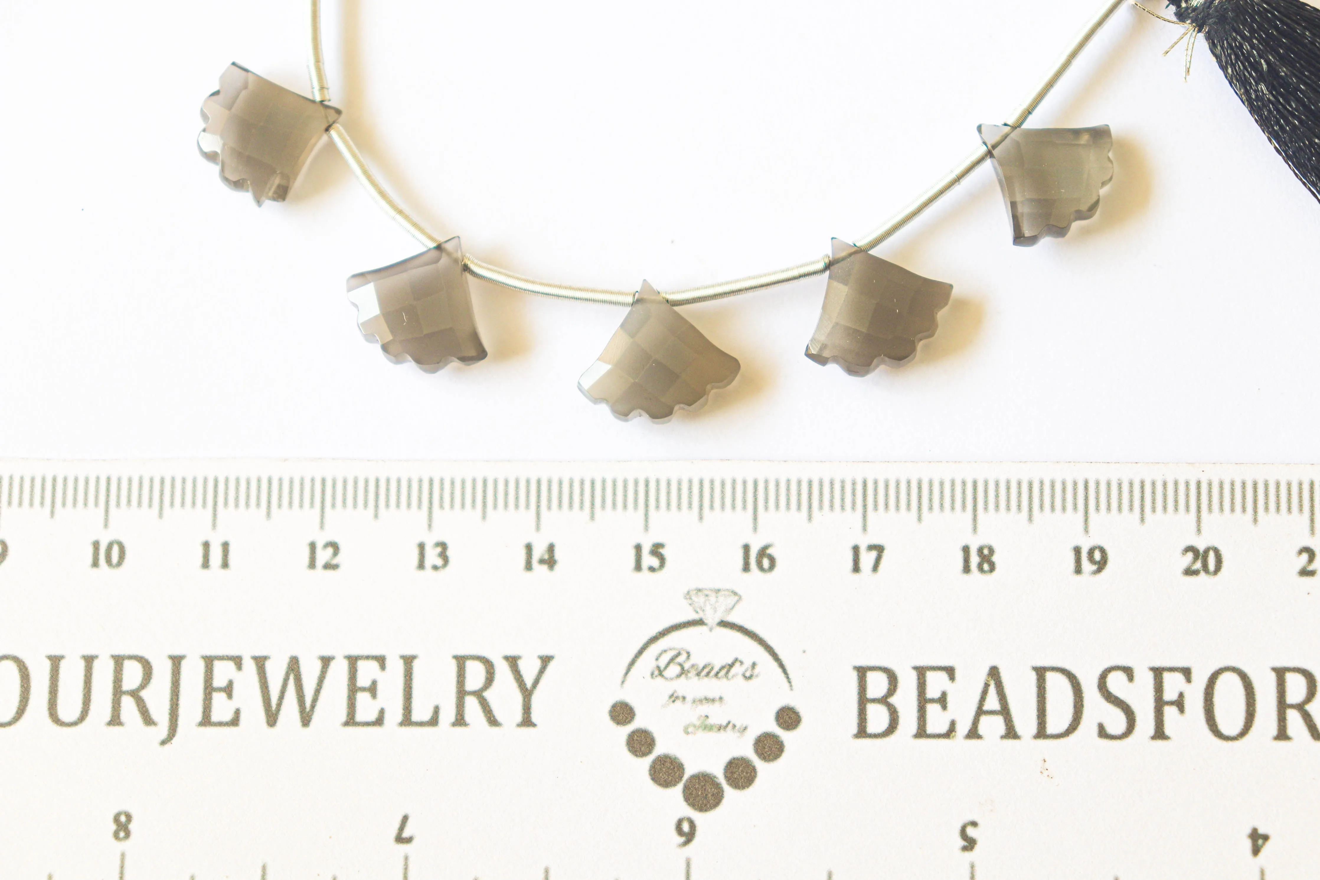 Natural Moonstone Fancy Shape Faceted Beads