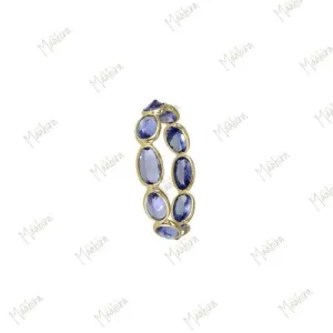 Oval Topaz Gold Ring