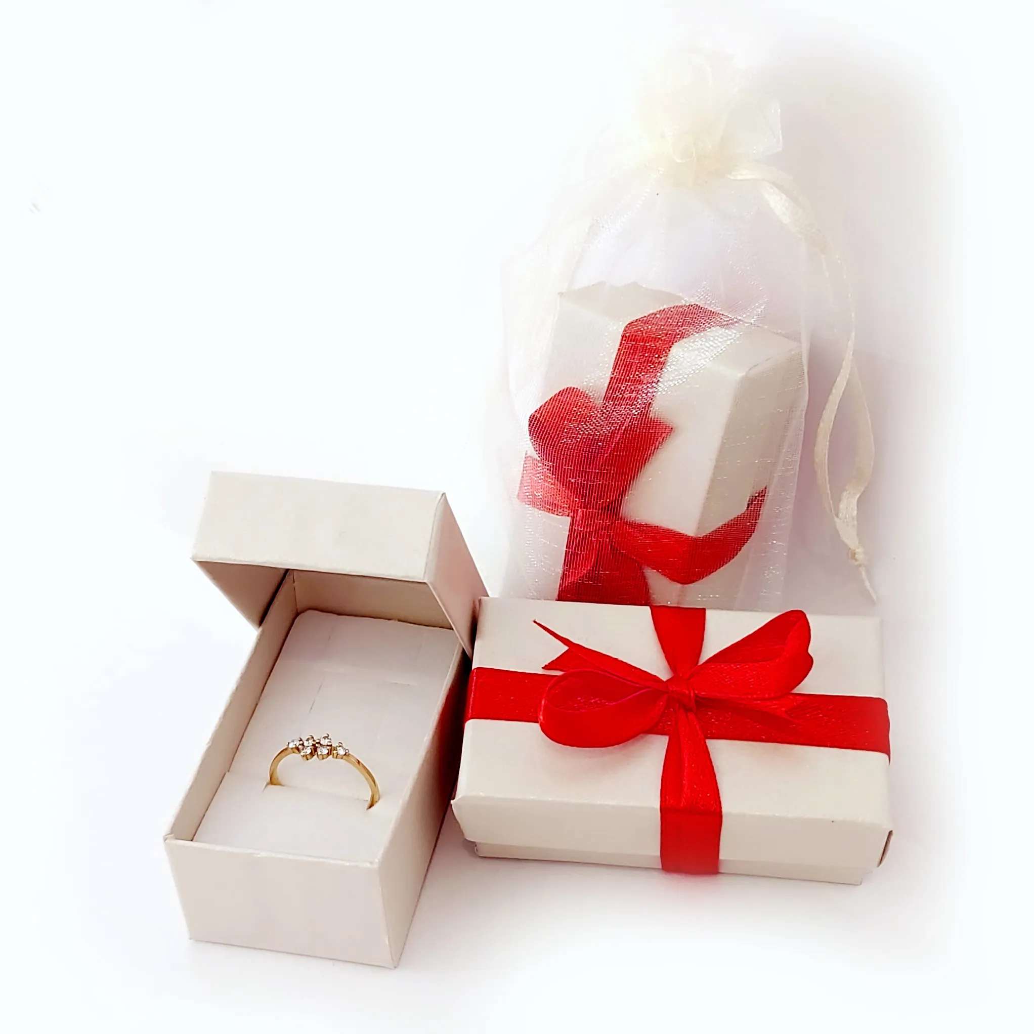 RG1131-2 Majestic pearls gold ring